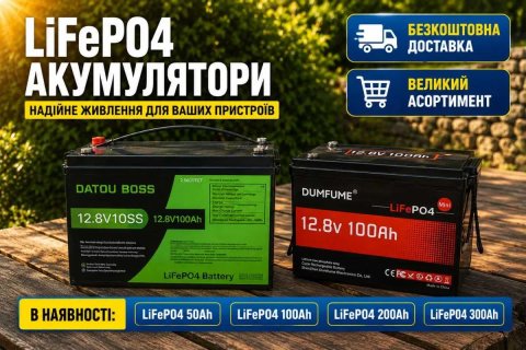 Акб литий железо фосфат. Аккумулятор LiFePO4 12V с BMS.‼️ Літій залізо фосфатний акумулятор .‼️Акб lifepo4 50Ah 100Ah 200Ah 300Ah