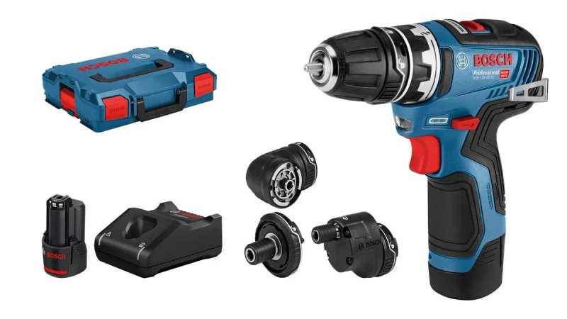 Аккумуляторный шуруповерт GSR 12V-35 FC (06019H3000) Bosch Professional — фото 2
