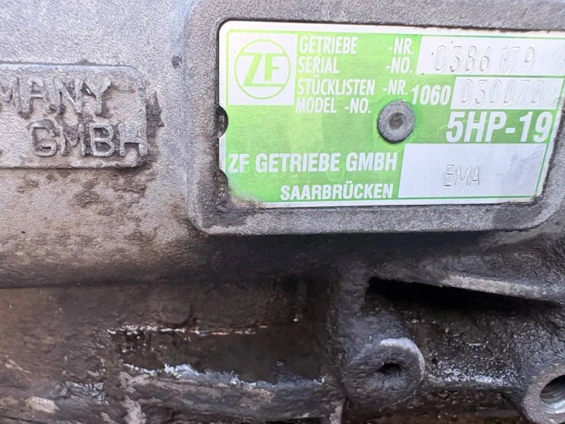АКПП 5HP19 EMA 1.9 TDI Volkswagen Passat B5 / Audi A4 B5 A6 C5 Коробка — фото 2