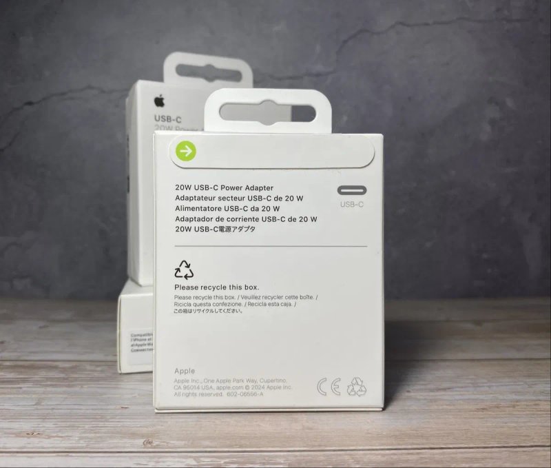 АКЦІЯ | Быстрая зарядка iPhone 20W Apple USB-C | Оригінал OEM — фото 2