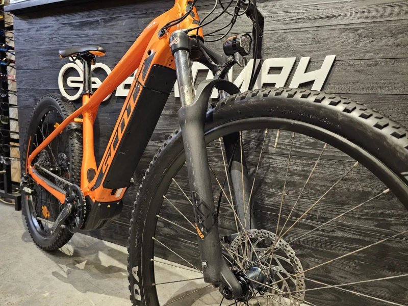 ‼️АКЦІЯ‼️ Електровелосипед гірський Scott Aspect eRIDE 920 orange 29.Sram, Bosch — фото 5