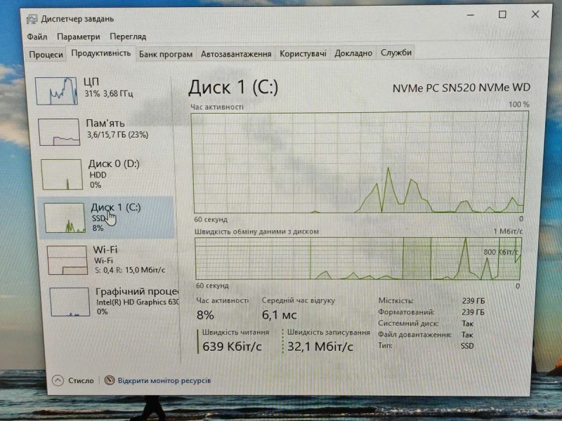АКЦІЯ! Моноблок DELL OptiPlex 7450 23.8" Core i5-7500 / 16GB DDR4 / SSD 256GB + HDD 500GB++ ПАВЕРБАНК 20 000 mAh У ПОДАРУНОК — фото 6