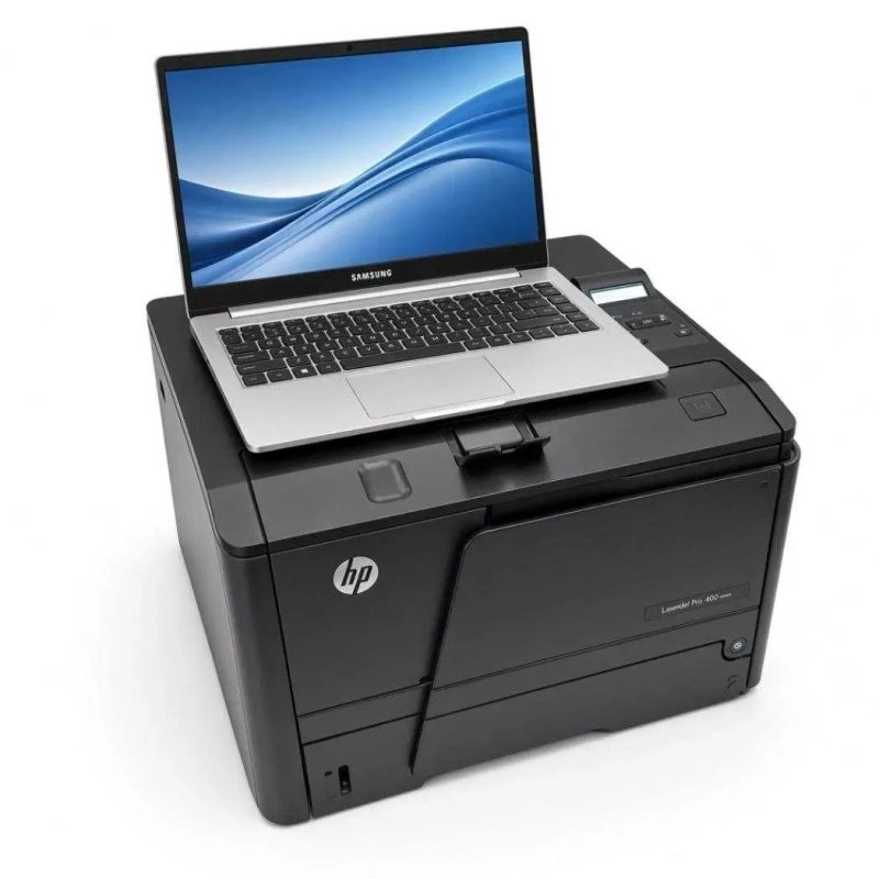 Акция! Ноутбук у подарунок! Лазерний  принтер HP LaserJet Pro 400 Printer M401dn. Гарантія! Новий картридж — фото 3