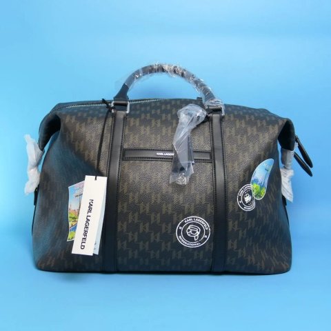 АКЦІЯ! Нова Брендова Оригінал Сумка Karl Lagerfeld Ikon Monogram Коричнева B1W30252 кросбоді. Новая Брендовая Оригинал С