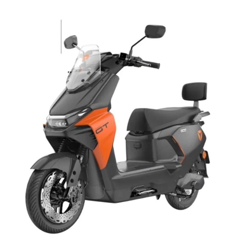 АКЦІЯ!НОВИНКА!Електричний мопед Yadea GS70 / 8607 (1) двигун 2000W, акум. графеновий 72V/23Ah, колеса 80/90-12 — фото 2