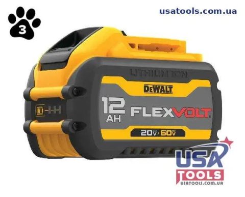 Акумулятор 18/20/54/60В на 12.0 А/г FlexVolt DeWALT DCB612