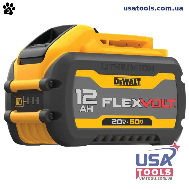 Акумулятор 18/20/54/60В на 12.0 А/г FlexVolt DeWALT DCB612 — фото 2