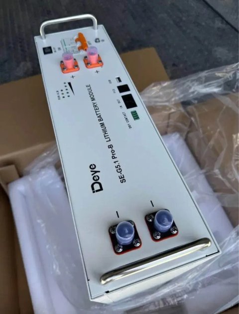 Акумулятор Deye SE-G5.1 Pro-B / Deye SE-F5 Pro-C літій залізо фосфатний (5.12кВт) LiFePo4