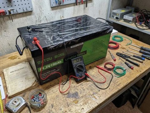 Акумулятор LiFePO4 48V 100 А для резервного живлення котла  аккумулятор LiFePO4  24V 100А  для резервного питания системы отопления дома и квартиры