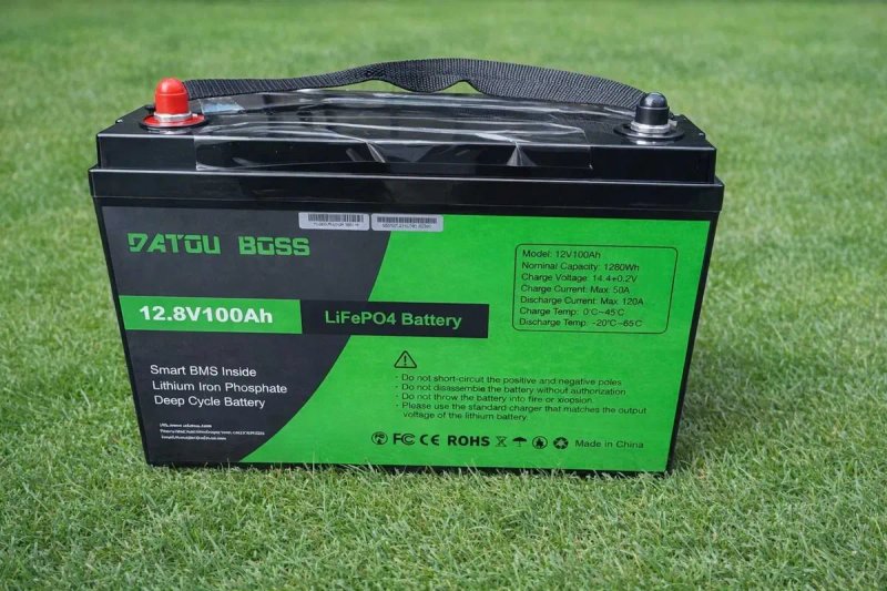 Акумулятор LiFePO4 ECO літій-залізо-фосфатний 12V 100Ah 12,8В. Бесплатная доставка. Аккумулятор (Li-Po) Li-ion батарея, «АКБ. — травень 2026 року» — фото 7