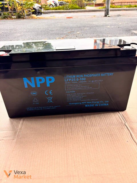 Акумулятор LiFePO4 NPP LFP25.6-100 24V 100Ah
