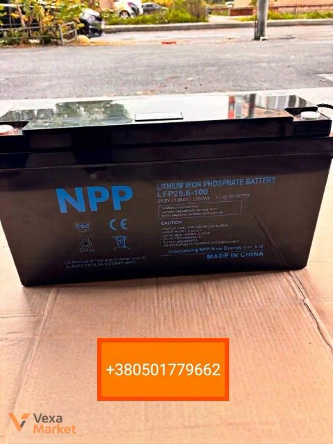 Акумулятор LiFePO4 NPP LFP25.6-100 24V 100Ah