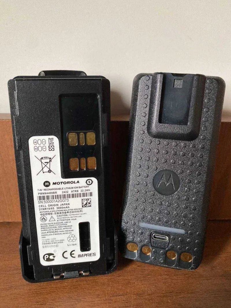 Акумуляторна батарея для раций Motorola c type-c 3000mAh,DP4400,DP4800 — фото 3