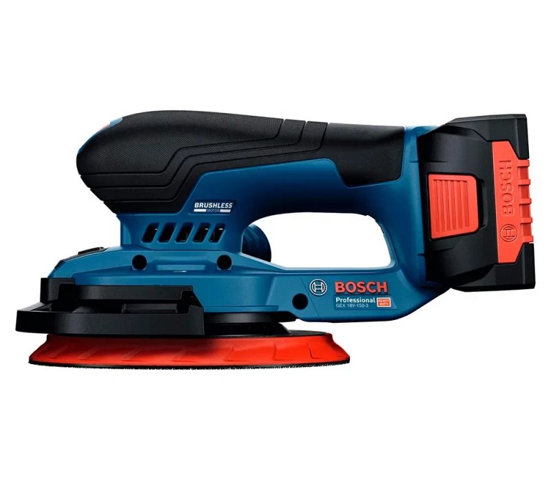 Акумуляторна ексцентрикова шліфмашина Bosch GEX 18V-150-3 Professional — фото 2