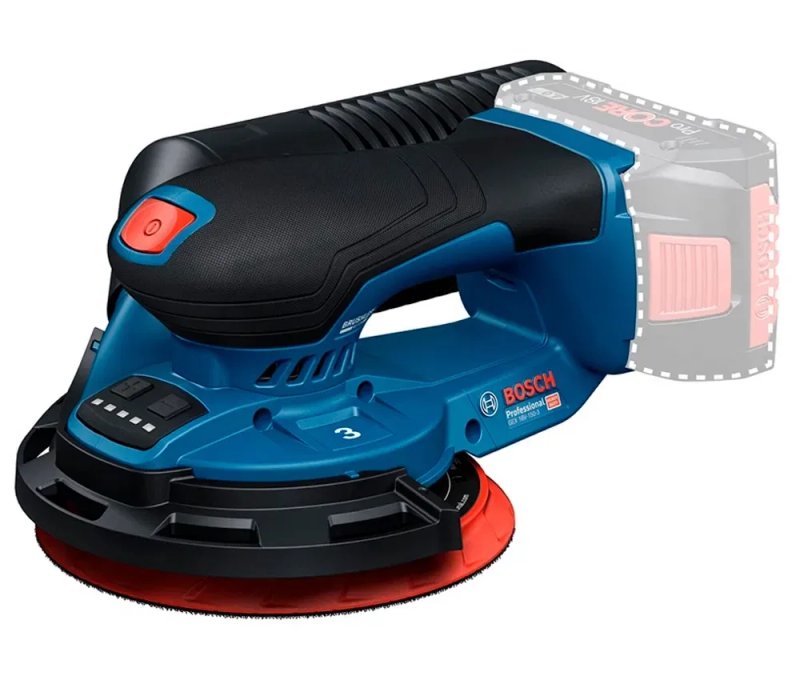 Акумуляторна ексцентрикова шліфмашина Bosch GEX 18V-150-3 Professional — фото 3