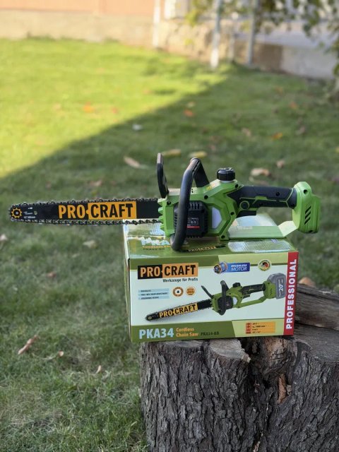 Акумуляторна пила Procraft РКА34 (без акб та з/п)