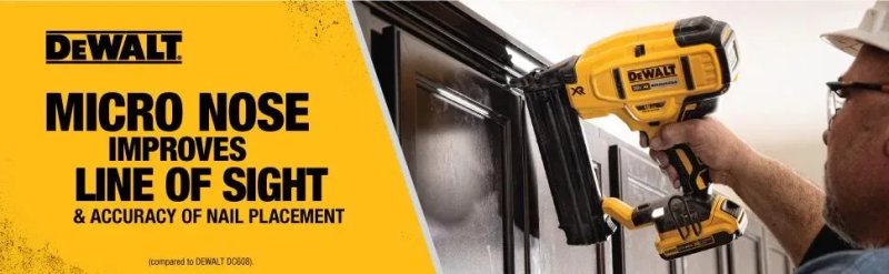 Акумуляторний нейлер DEWALT DCN680B 20 V MAX XR 18 США — фото 6