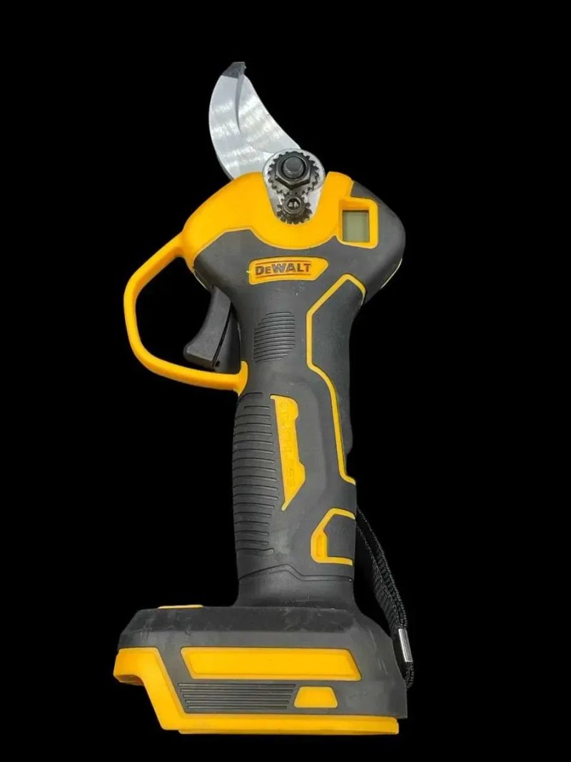 Акумуляторний секатор DeWalt (48V, 2Ah) — Садові ножиці для гілок — фото 2