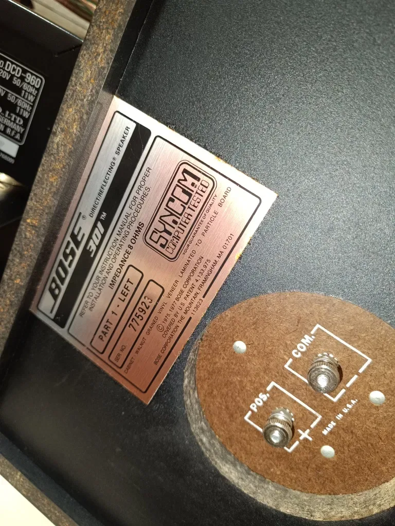 Акустична система Bose 301 Series I — це легендарні вінтажні колонки — фото 6