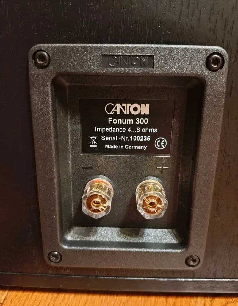 Акустика колонки Canton Fonum 300 Made in Germany 80 / 120 Вт. 4 - 8 Ом. — фото 7