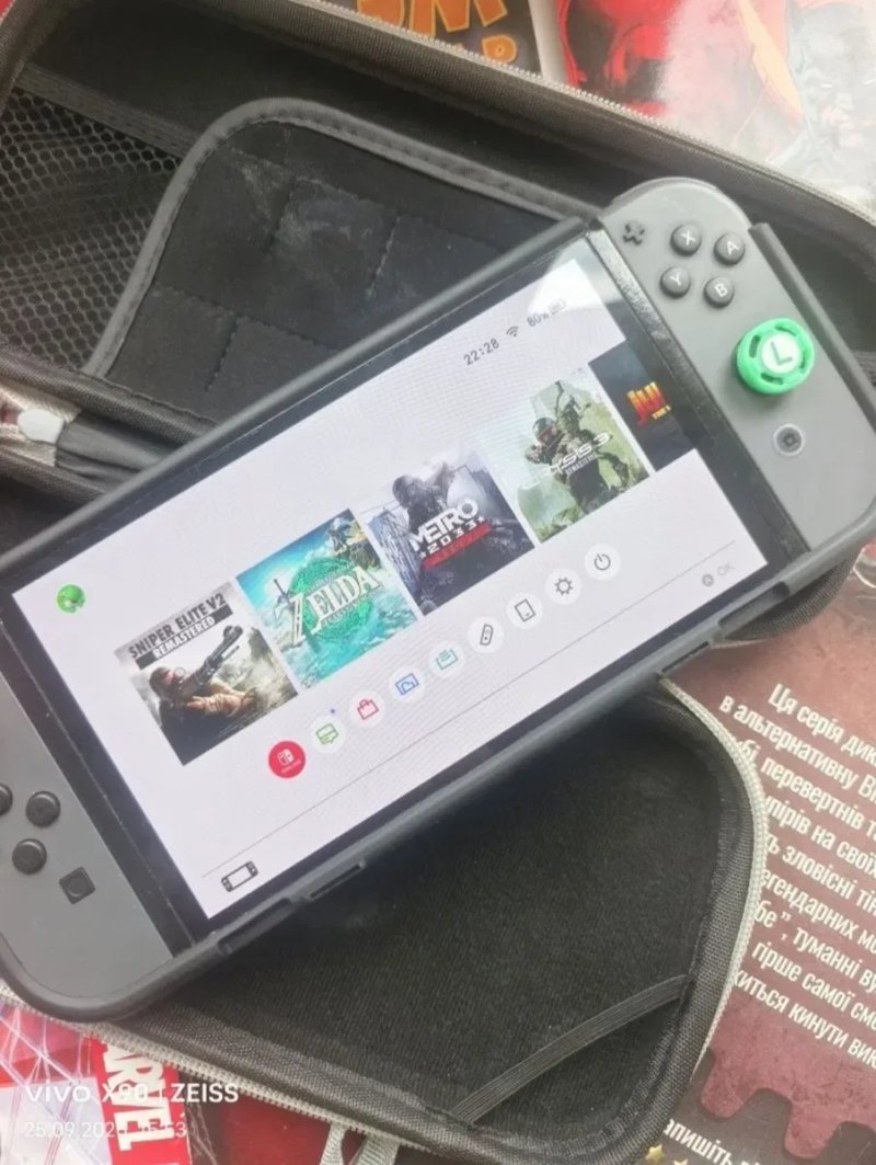 All Games Ультра класна Nintendo Switch OLED 128Gb в гарному стані, Zelda Mario, Відьмак, пишіть — фото 3