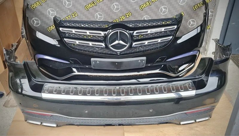 AMG63 передній бампер  ОРИГИНАЛ  Mercedes GLS X166 amg 63 Мерседес ГЛС 166 амг63  взборі  A1668852400   О Р И Г И Н А Л  - mercedes benz — фото 6