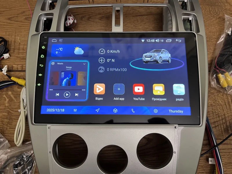Android avto магнітола Hyundai Tucson Тюксон Lte wifi Bluetooth car play Gps магнітофон — фото 2