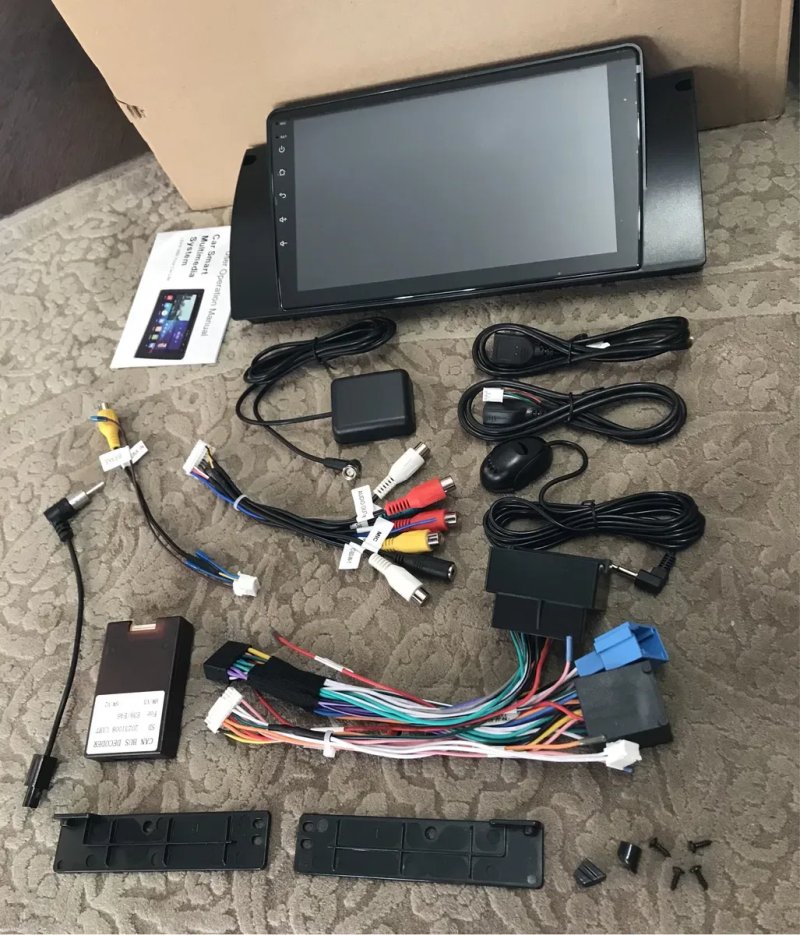 Android BMW E39 E46 E53 E38 3/32gb QLED CARPLAY GPS Wifi BT USB БМВ Е — фото 2