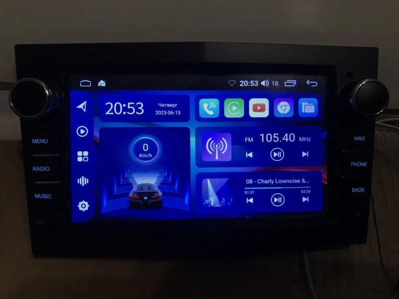 Android OPEL Astra Vectra Vivaro Zafira 2/32гб Carplay IPS GPS Wifi BT — фото 6