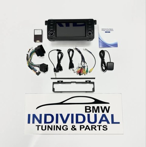 Андроїд магнітола для BMW E46 CarPlay Android bmw e46 автомагнітола бмв е46
