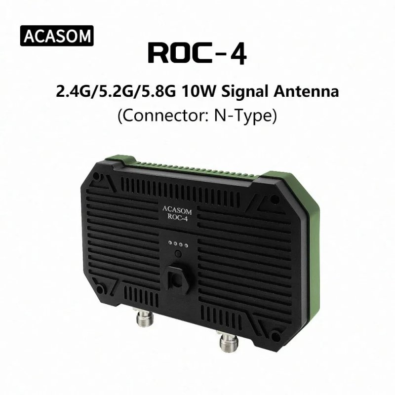Aнтена усилитель ACASOM ROC-4 N-Type 2.4G/5.2G/5.8G, 10 Вт. — фото 6