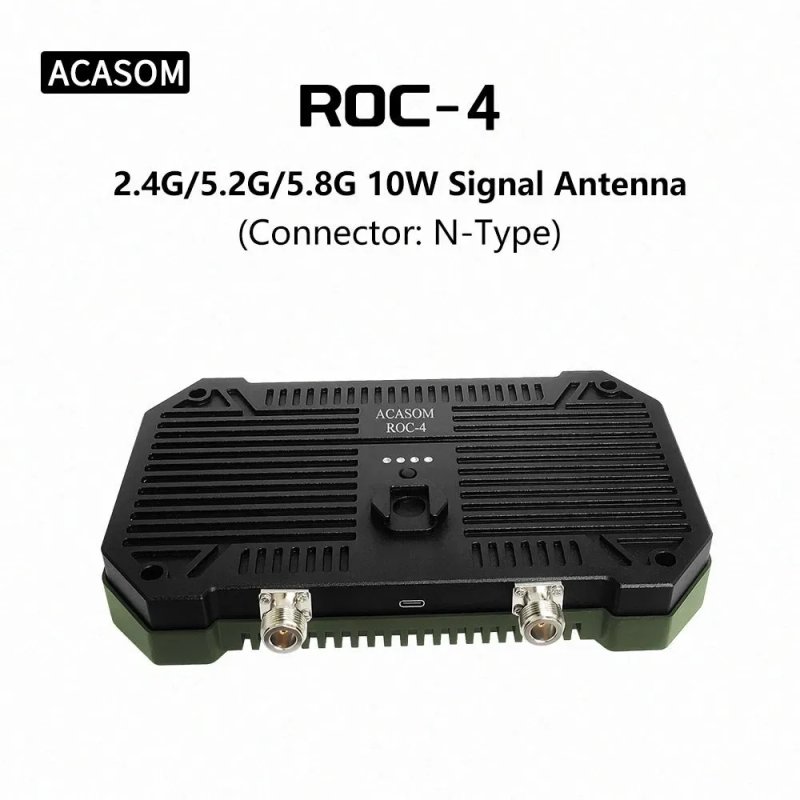 Aнтена усилитель ACASOM ROC-4 N-Type 2.4G/5.2G/5.8G, 10 Вт. — фото 7