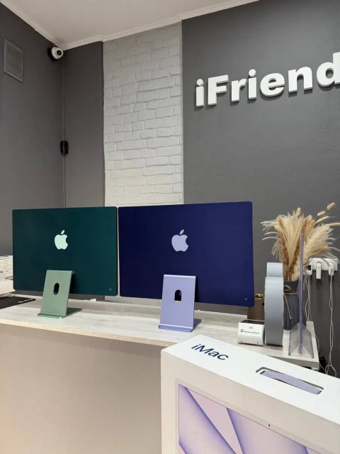 Apple iMac M1 24" 4.5K 512GB 8GPU Purple/Green (2021)