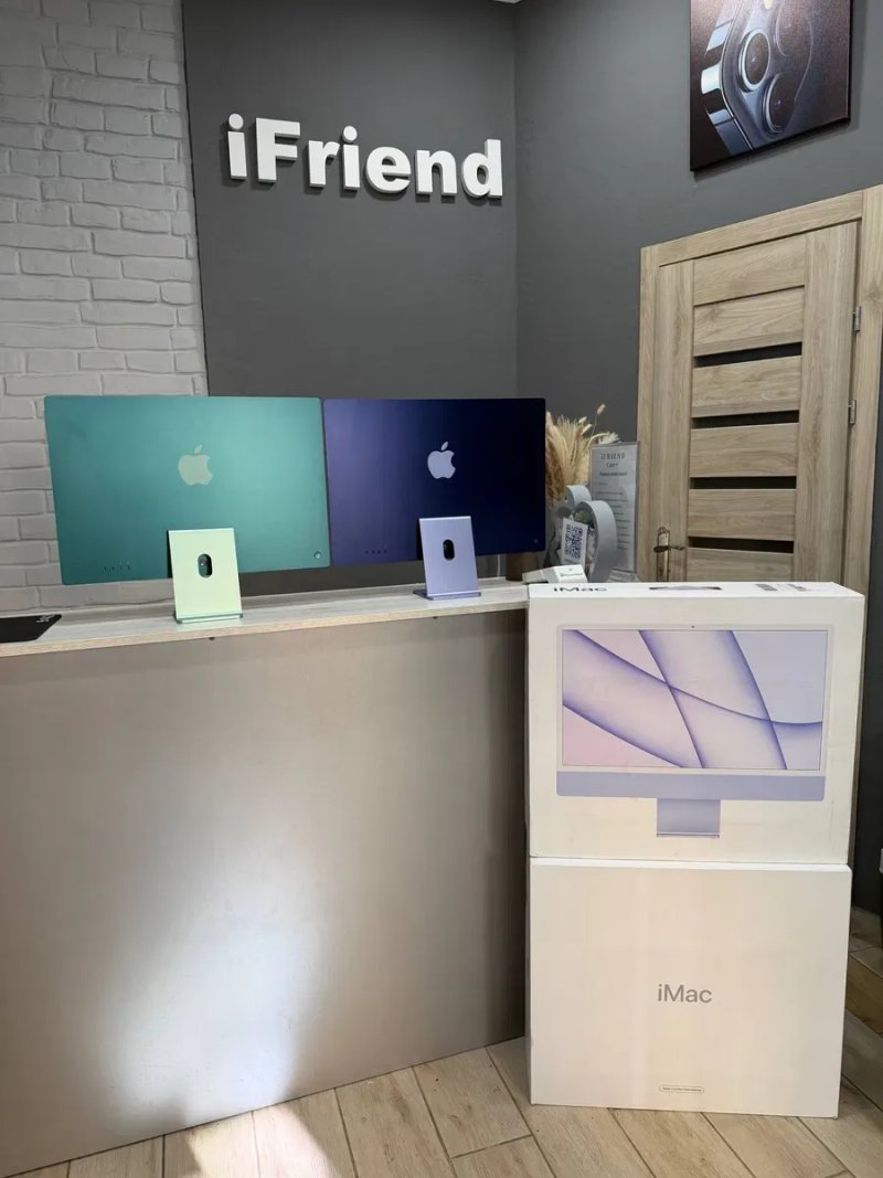 Apple iMac M1 24" 4.5K 512GB 8GPU Purple/Green (2021) — фото 2