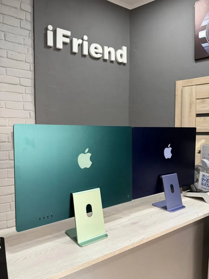 Apple iMac M1 24" 4.5K 512GB 8GPU Purple/Green (2021) — фото 3