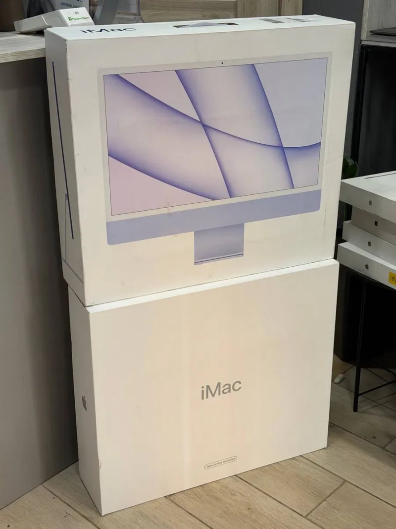 Apple iMac M1 24" 4.5K 512GB 8GPU Purple/Green (2021) — фото 8