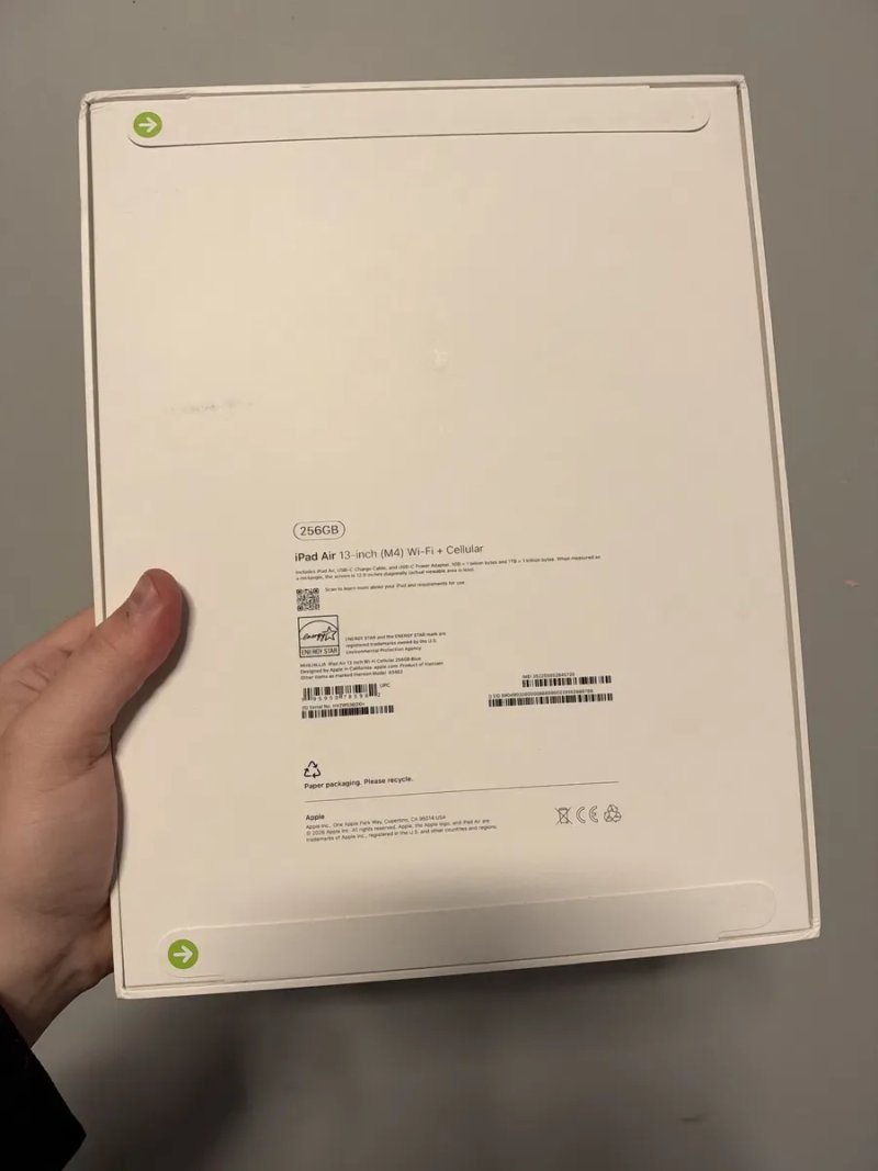 Apple iPad Air 13, 256GB, Wi-Fi + LTE, Blue, M4 (2026) — фото 3