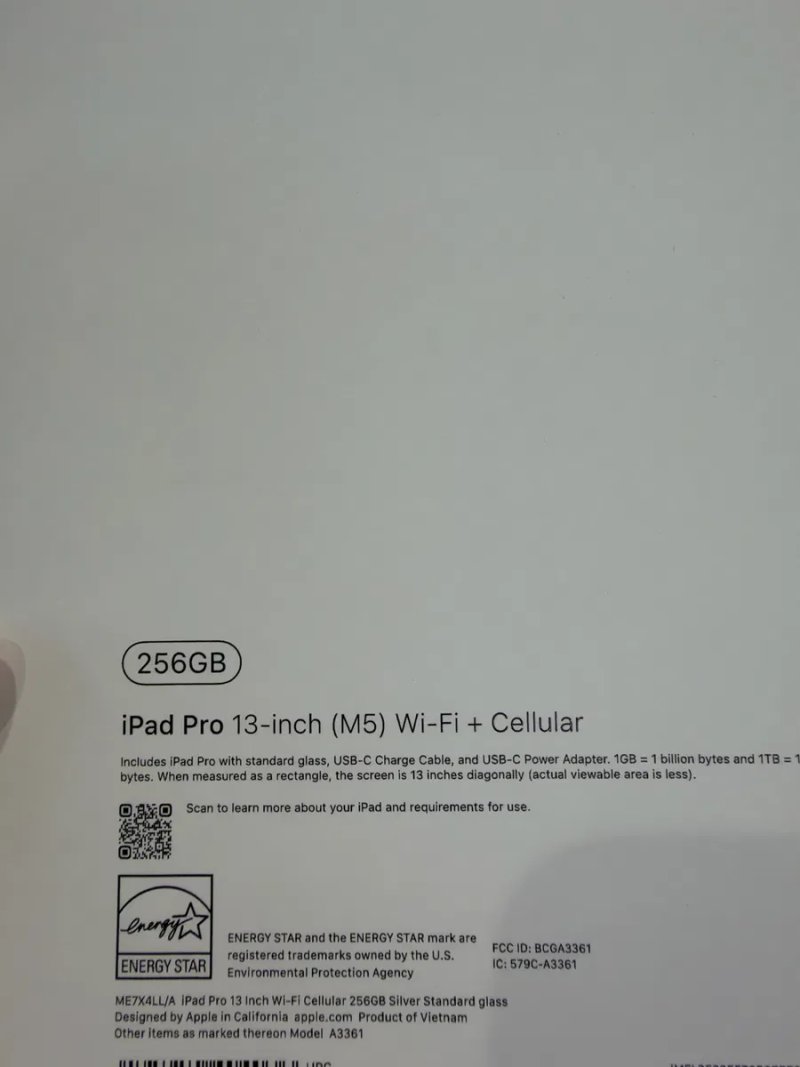 Apple iPad Pro 13 2025, 256GB, Silver, Wi-Fi + LTE (M5) (ME7X4) — фото 4
