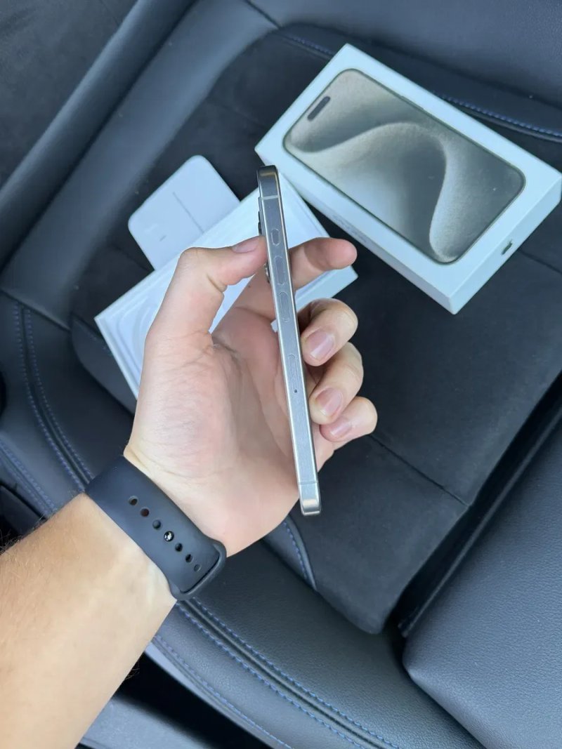 Apple iphone 15 pro 512gb,Natural Titanium,Як новий. — фото 2