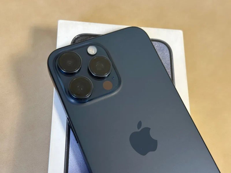 Apple IPhone 15 Pro Max 512GB Blue Titanium Ідеальний Стан Neverlock — фото 3
