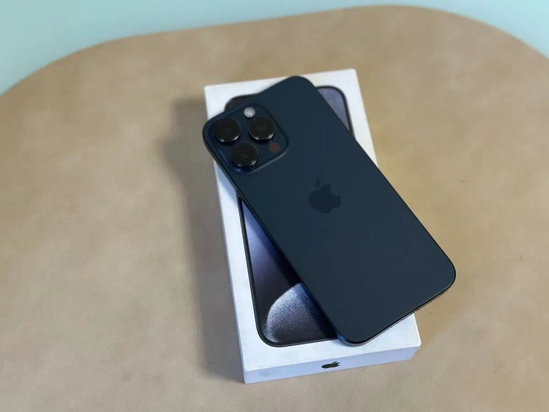Apple IPhone 15 Pro Max 512GB Blue Titanium Ідеальний Стан Neverlock — фото 4
