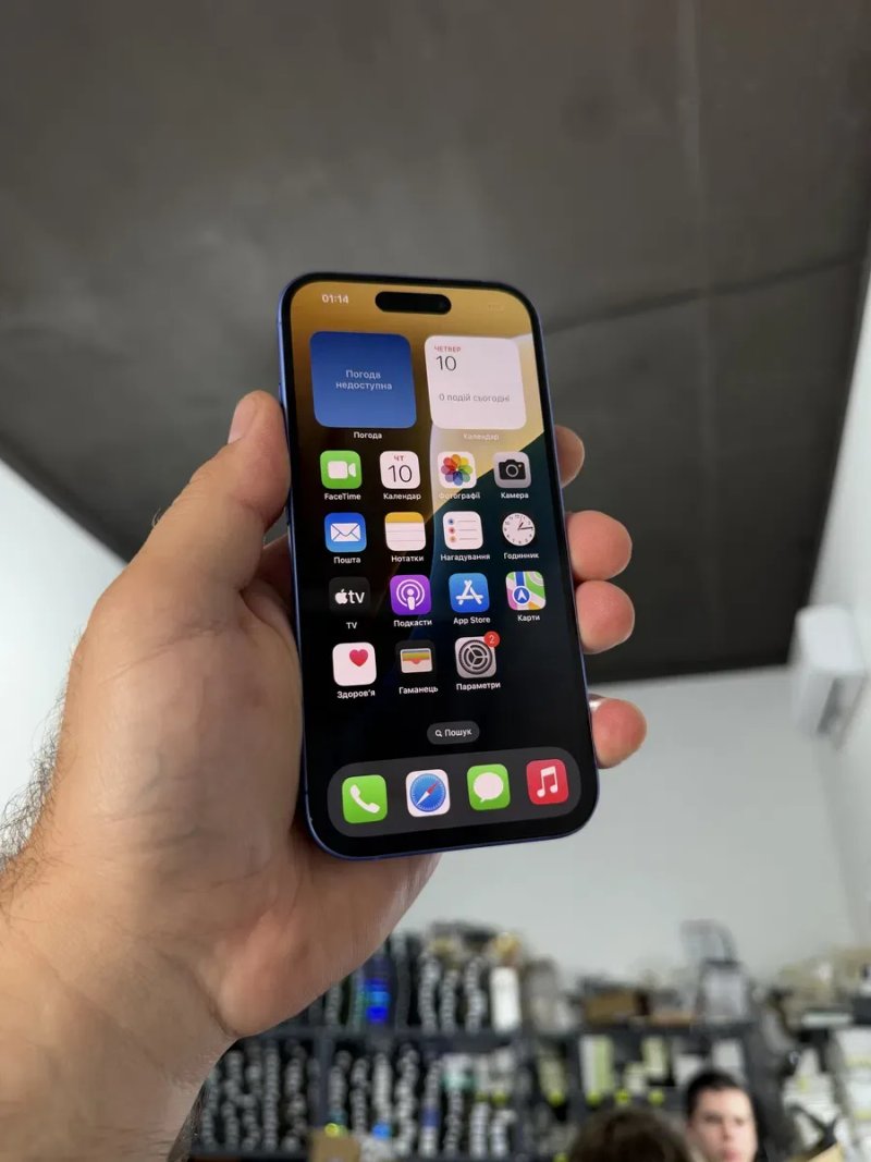 Apple Iphone 16 128 gb 100% айфон як новий фіз сім — фото 2