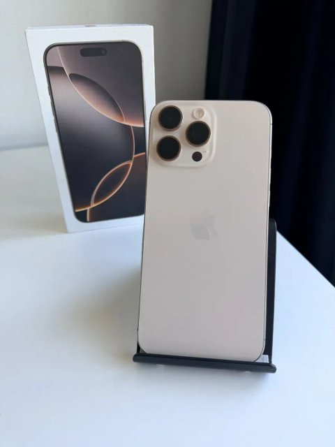 Apple iPhone 16 Pro Max 512GB Desert Titanium!! Sim+Esim!! 800$