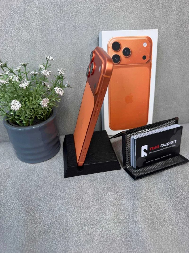 Apple iPhone 17 Pro Max 256Gb Orange (Physical SIM) / АКБ 94% / Повний комплект / Магазин / Гарантія — фото 7