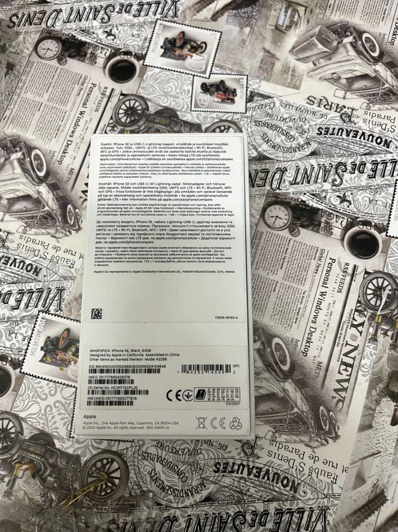 Apple iPhone SE 2020 64 ГБ Б/У (Black) Neverlock, обновляеться. С гарантией — фото 4