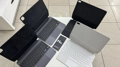 Apple Magic Keyboard для iPad Pro 13” M4 M5 M6 Air 13” M2 M3 M4 M5 White, Black 2024 2025 2026 MWR53, MJQL3, MJQK3, MXQU2