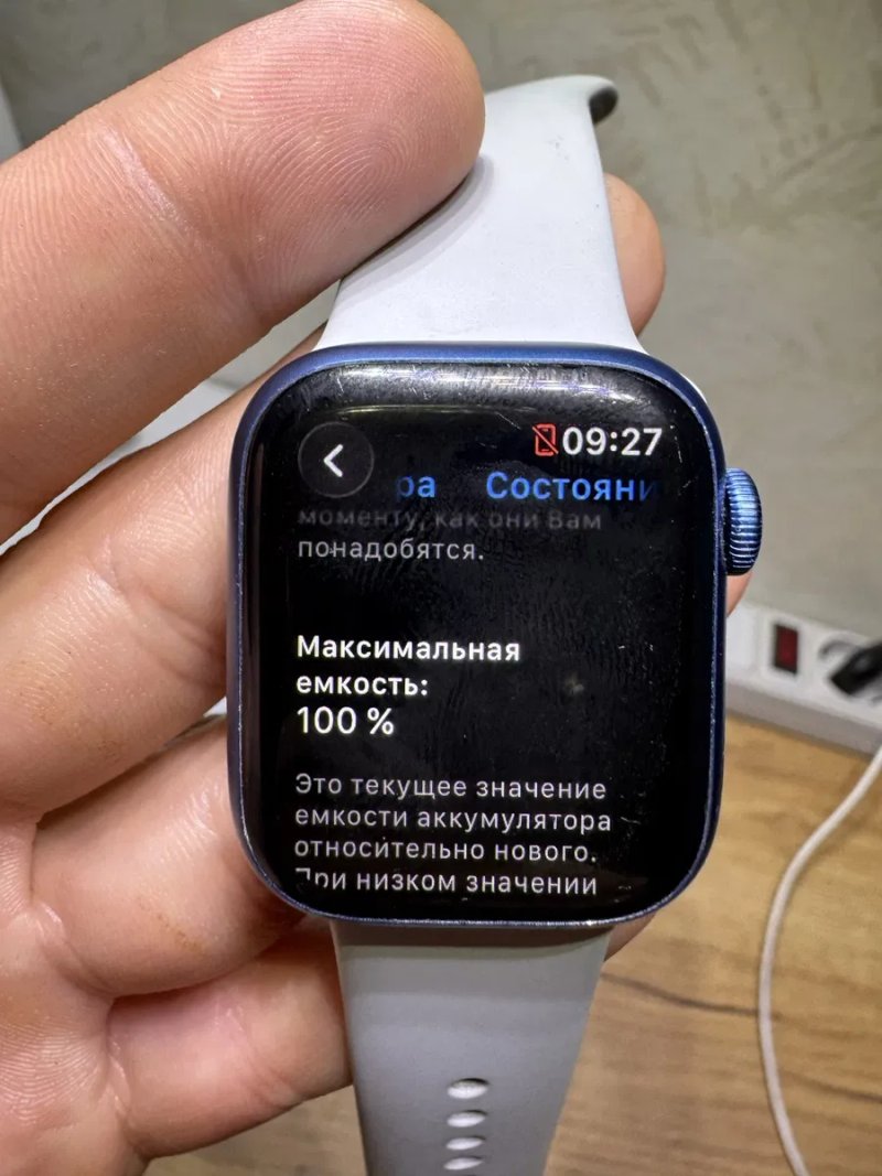 Apple Watch 7 41 mm акб 100% гарний стан — фото 7