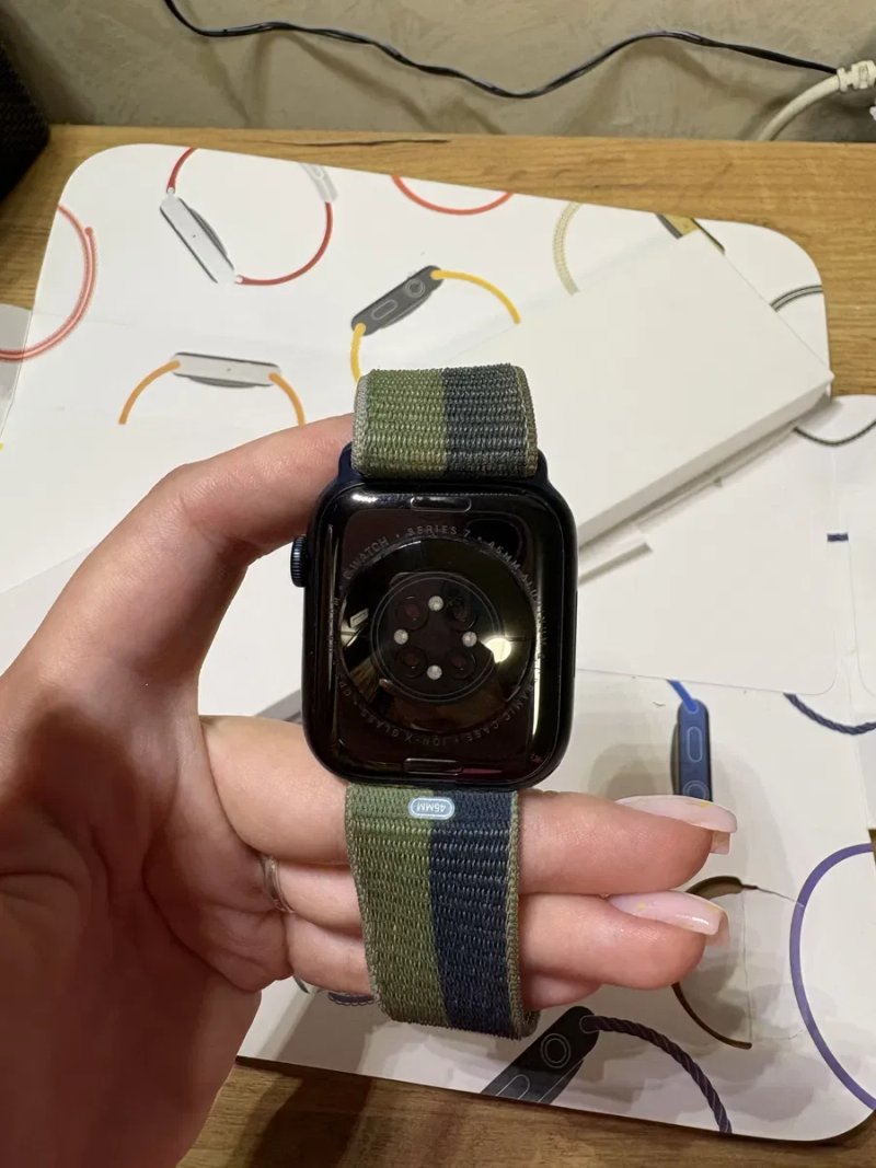 Apple Watch 7 45 mm акб 100 % ідеальний стан — фото 8