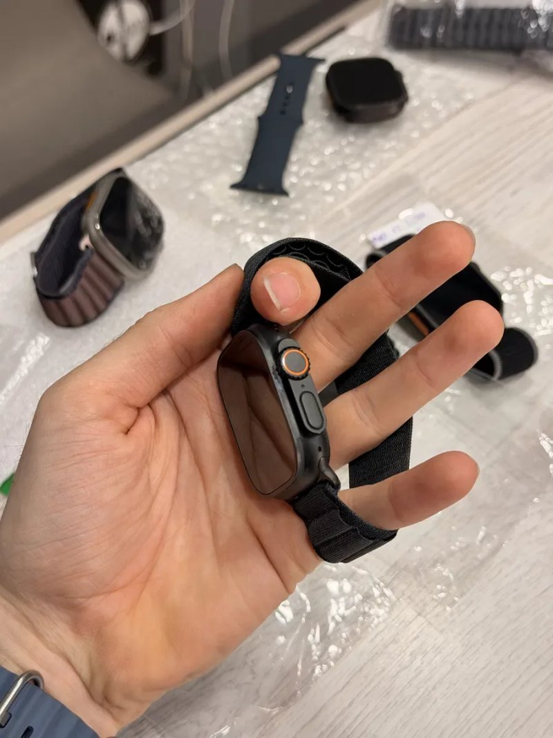 Apple watch ultra 2/3 49mm black/natural titanium + гарантія — фото 2