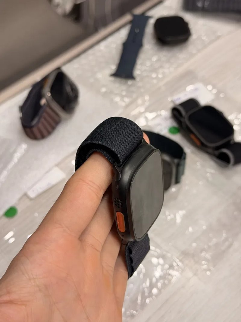 Apple watch ultra 2/3 49mm black/natural titanium + гарантія — фото 4
